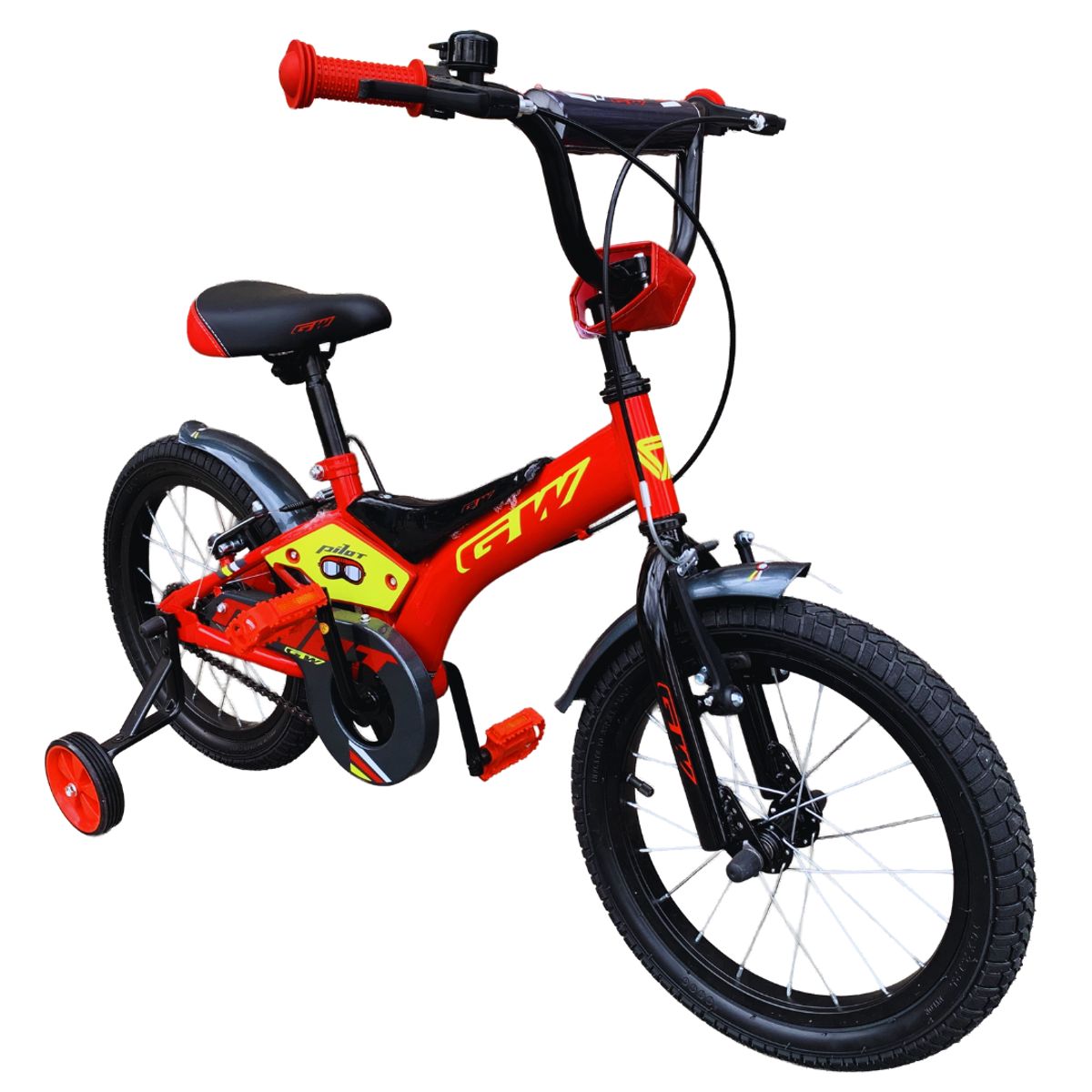GW - Bicicleta Infantil Gw Pilot Rin 16 Tipo Cross Roja