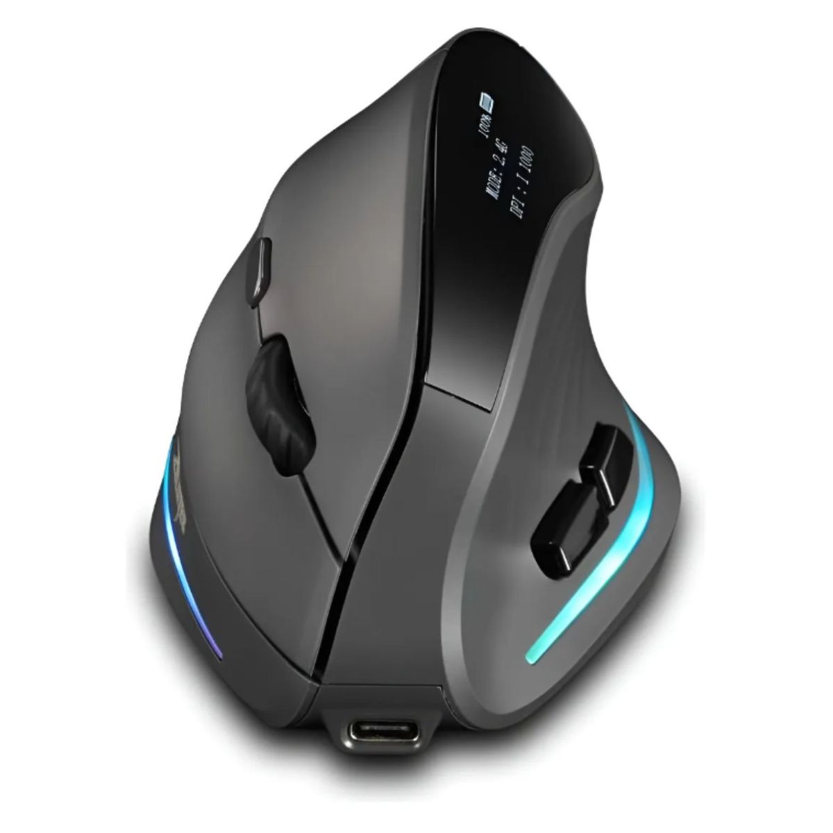 ZELOTES - Mouse Gamer Zelotes F35C Vertical Inalámbrico Recarg 4000dpi
