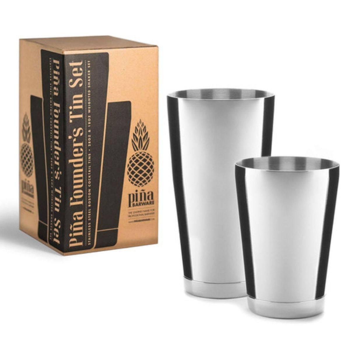 BARTENDING COLOMBIA - Coctelera De Lujo Piña Plata