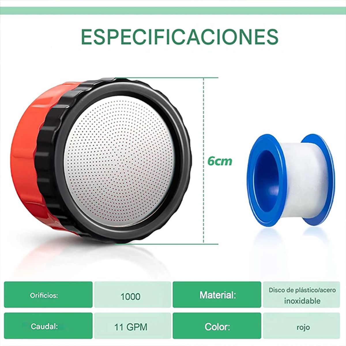 GENERICO - Poma Vivero Jardinería Para Riego De 1000 Huecos Dreyoo