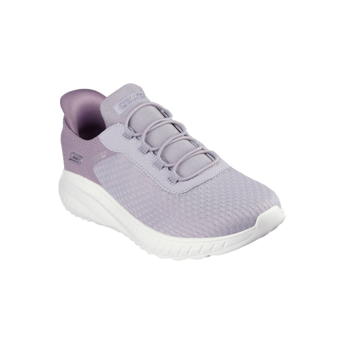 SKECHERS - Tenis Skechers Mujer Bobs Squad Chaos Slip-Ins Lavanda
