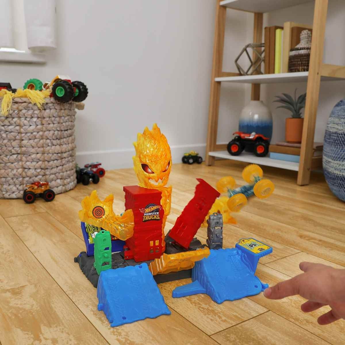 HOT WHEELS - Hot Wheels Arena Energía Demolición Apaga El Fuego