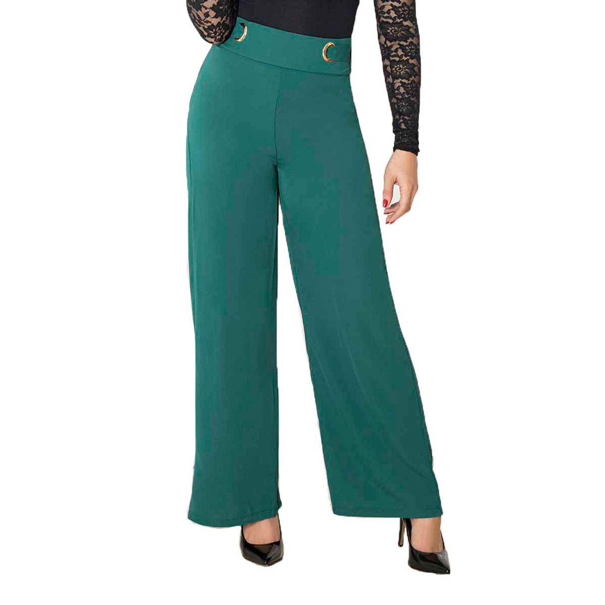 CROYDON - Pantalón Aleja Verde Croydon para Mujer
