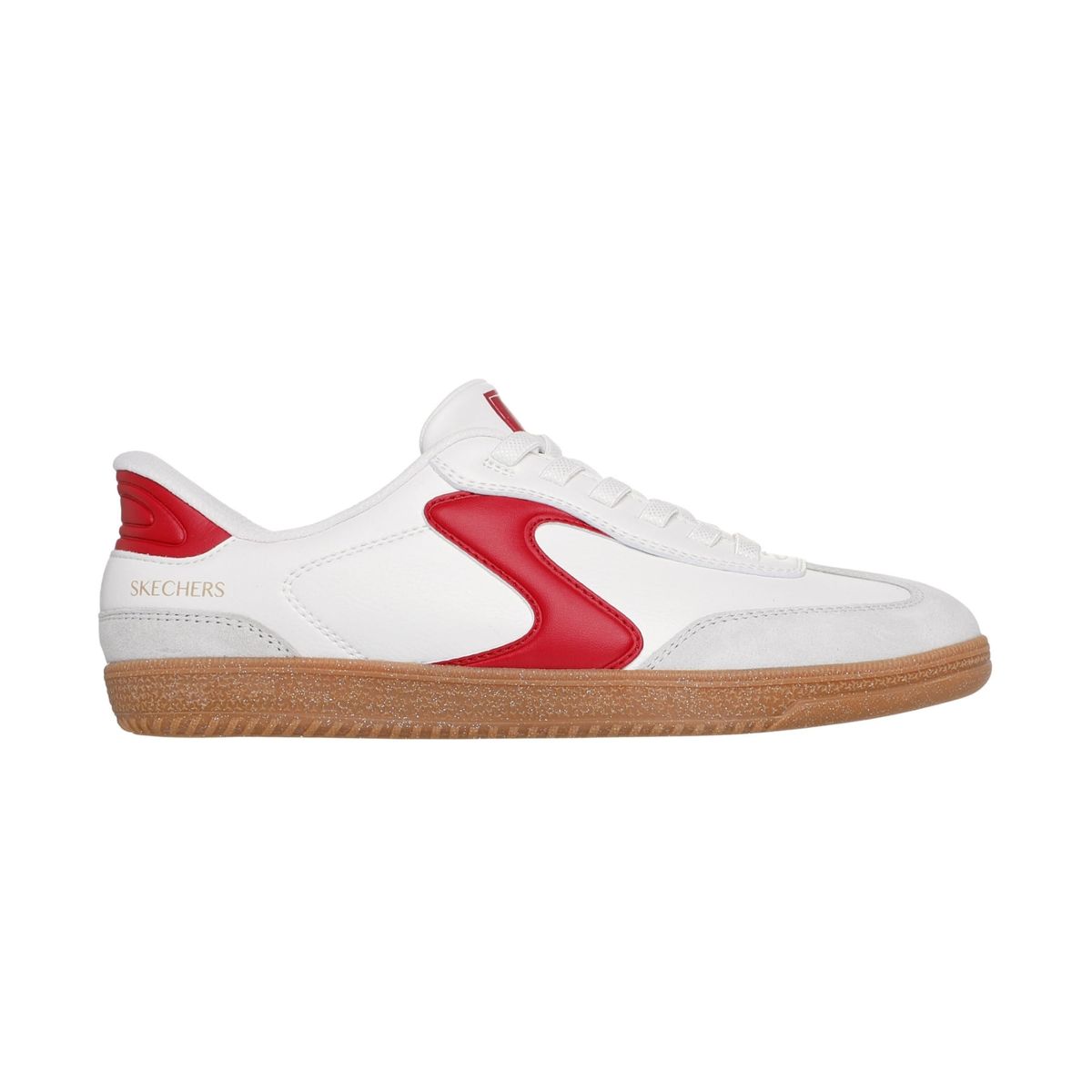 SKECHERS - Tenis Skechers Mujer Hotshot Slip-Ins Blanco Rojo