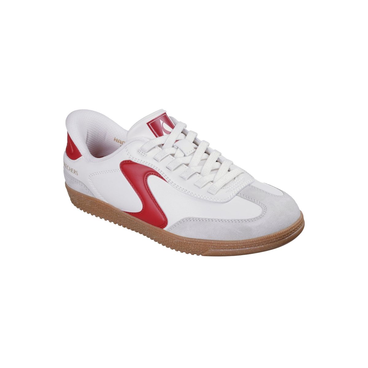 SKECHERS - Tenis Skechers Mujer Hotshot Slip-Ins Blanco Rojo