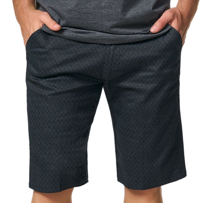 CROYDON - Bermuda Vicente Negro Croydon para Hombre