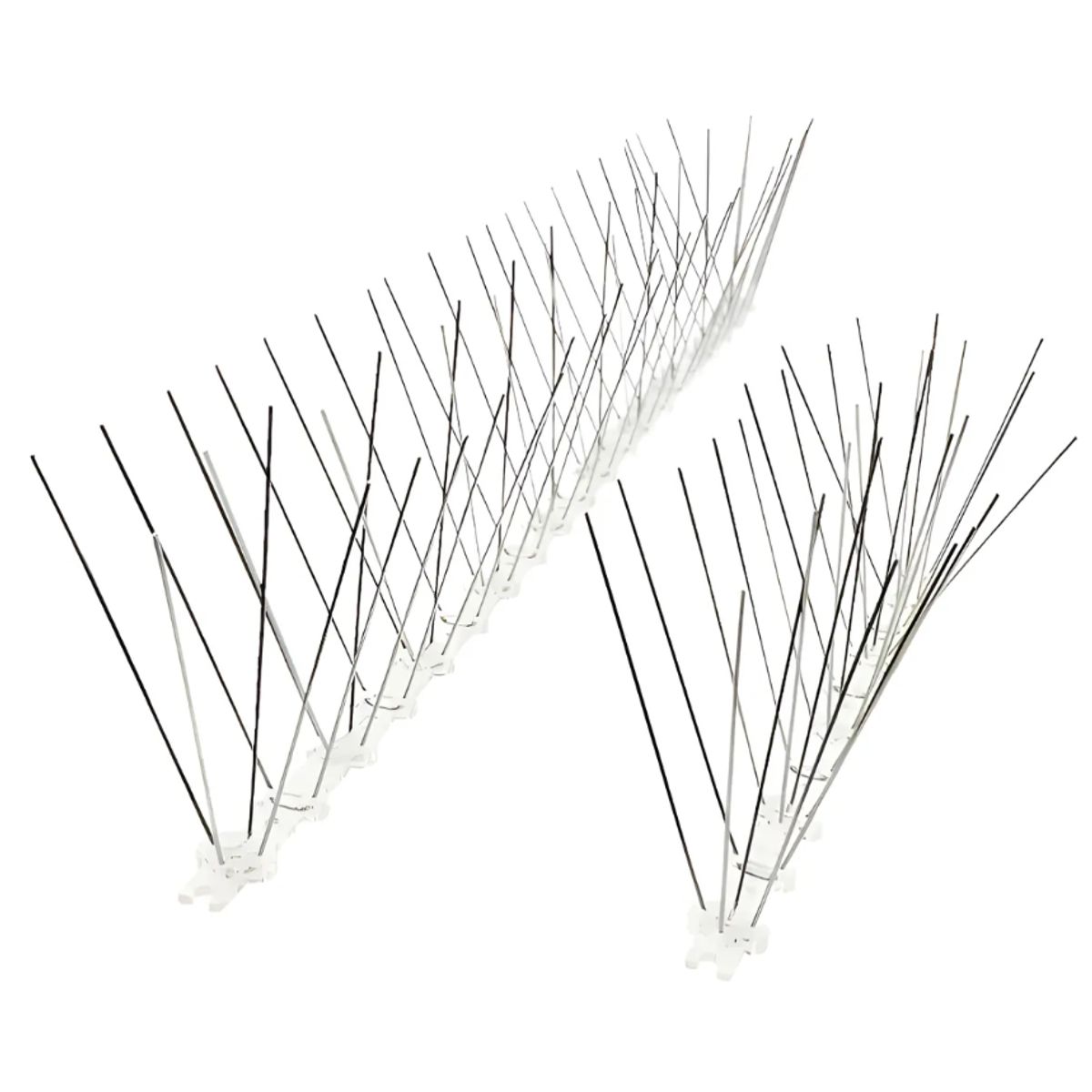 GENERICO - Pinchos Ahuyentadores 50 Cm Barrera De Puas Para Palomas Gris