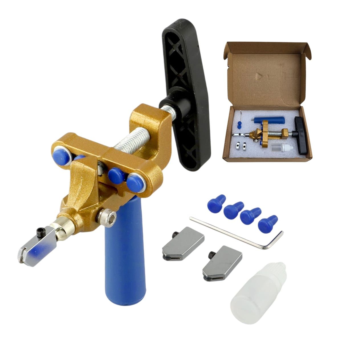 PROTOOL - Cortadora Manual Portátil Vidrio Enchape Cerámica Baldosas