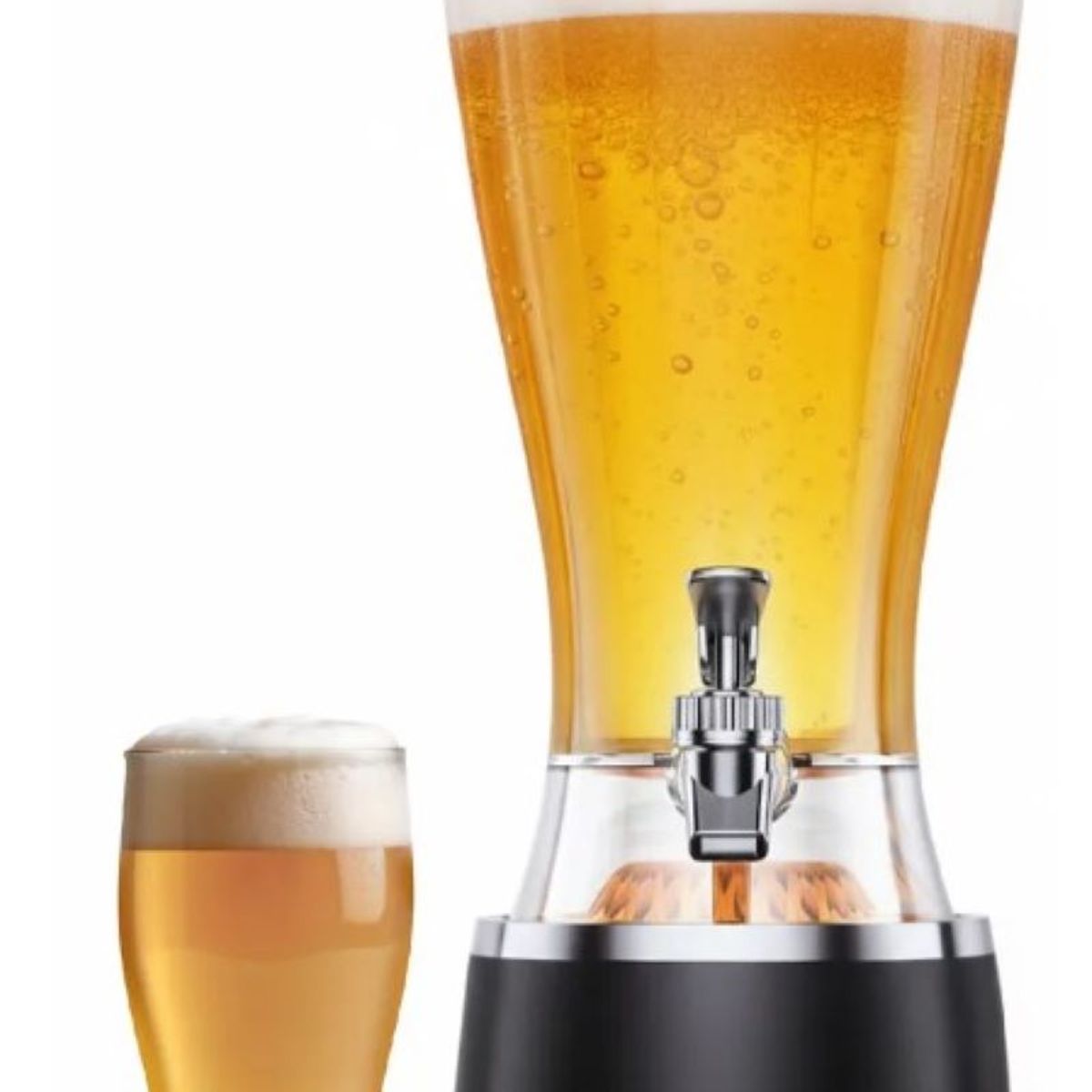 ZHOPI CO - Torre Dispensador Jirafa Bebidas Cerveza 2,5 LT Con Parlante