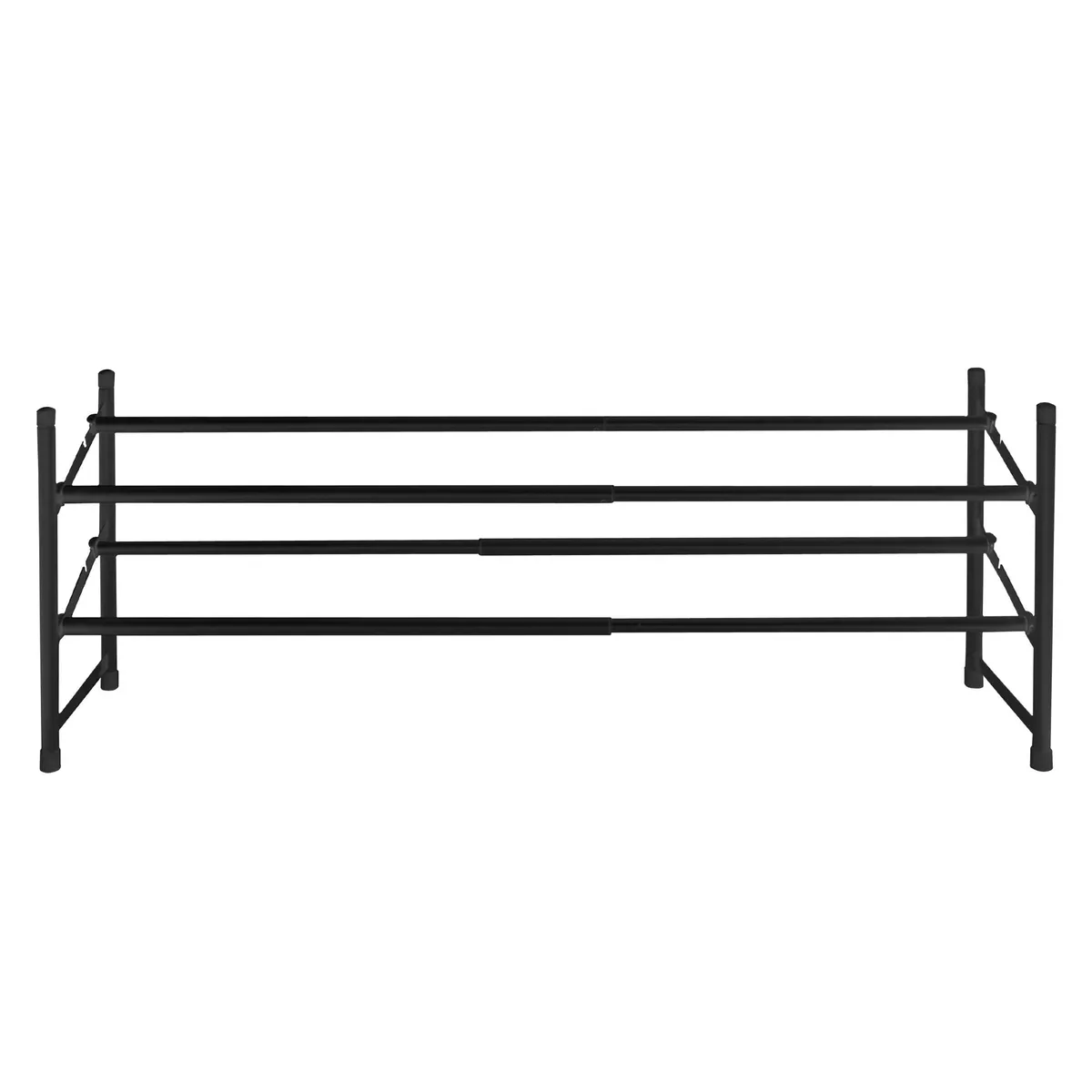 REJIPLAS - Zapatero expandible 2 niveles negro