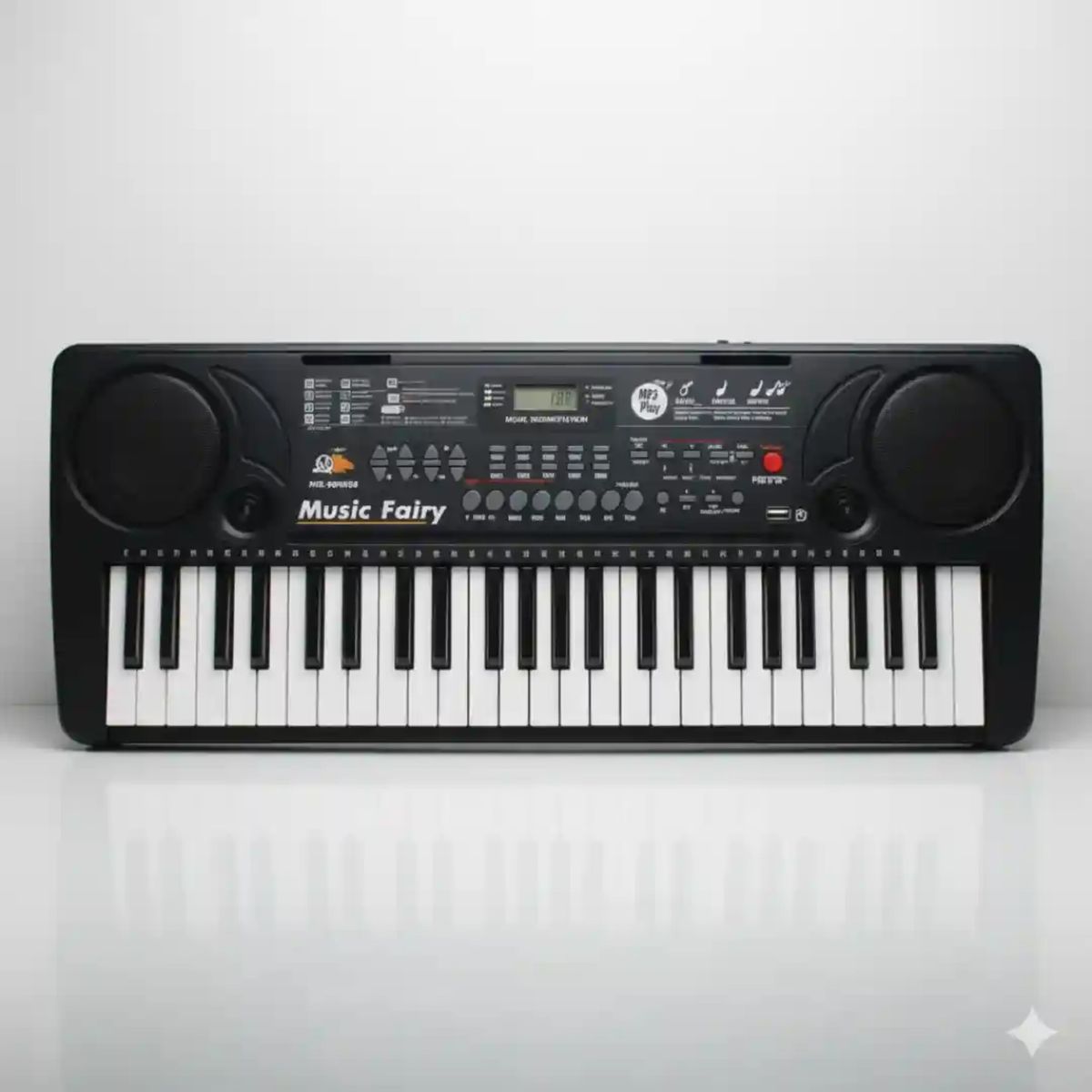 DISTRIONLINE - Organeta Electrónica Grande Mq-808usb 61 Teclas
