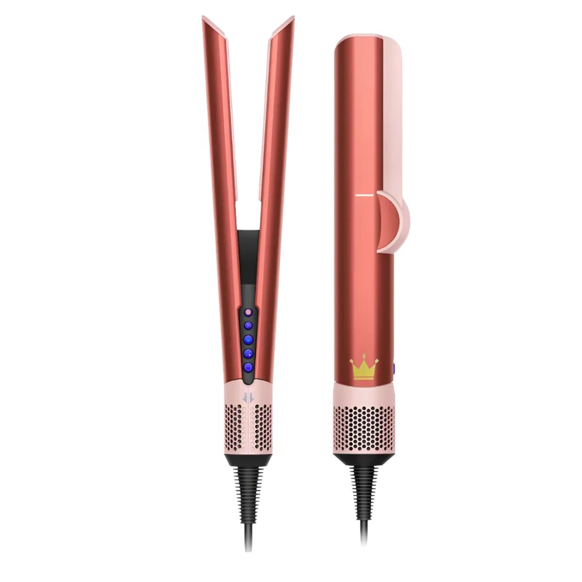 GENERICO - Plancha Secador de pelo Cerámica Semi Profesional + Tapete