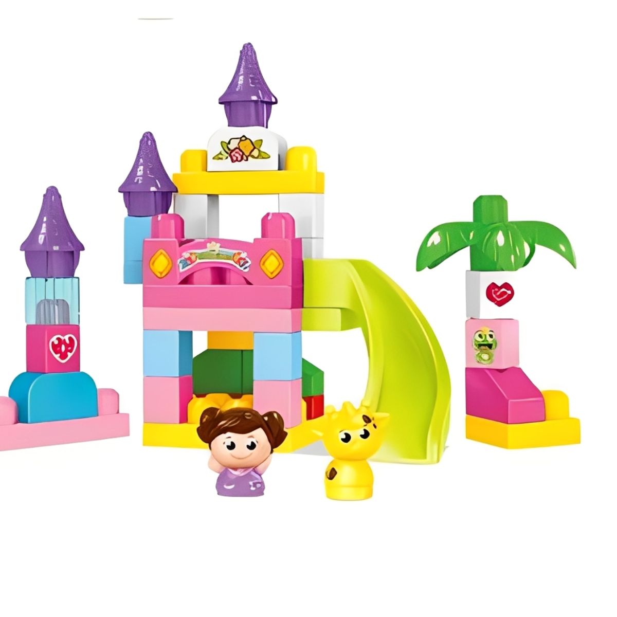 JUGANDO Y EDUCANDO - Bloques De Construcción Castillo Princesa Para Niños 58