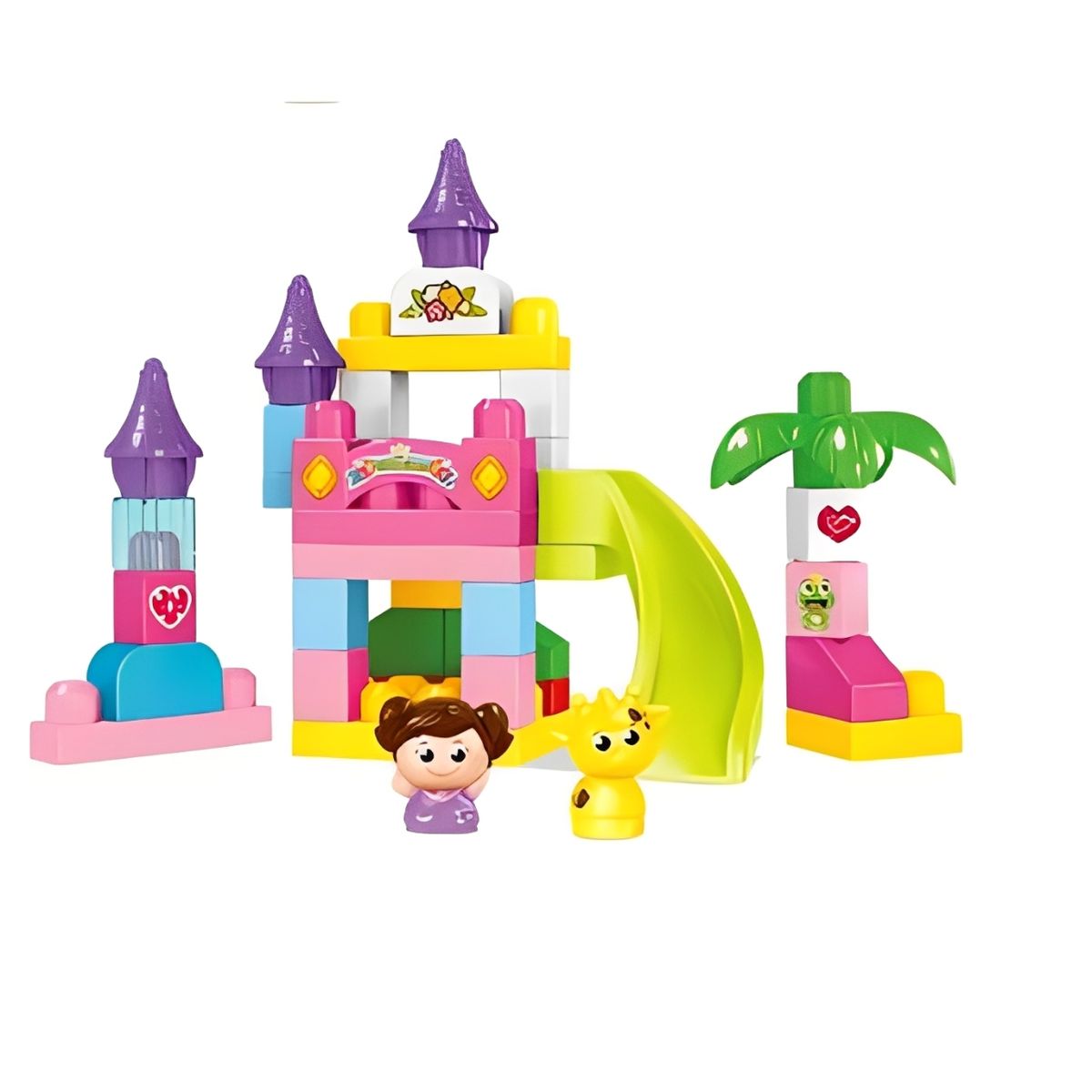 JUGANDO Y EDUCANDO - Bloques De Construcción Castillo Princesa Para Niños 58