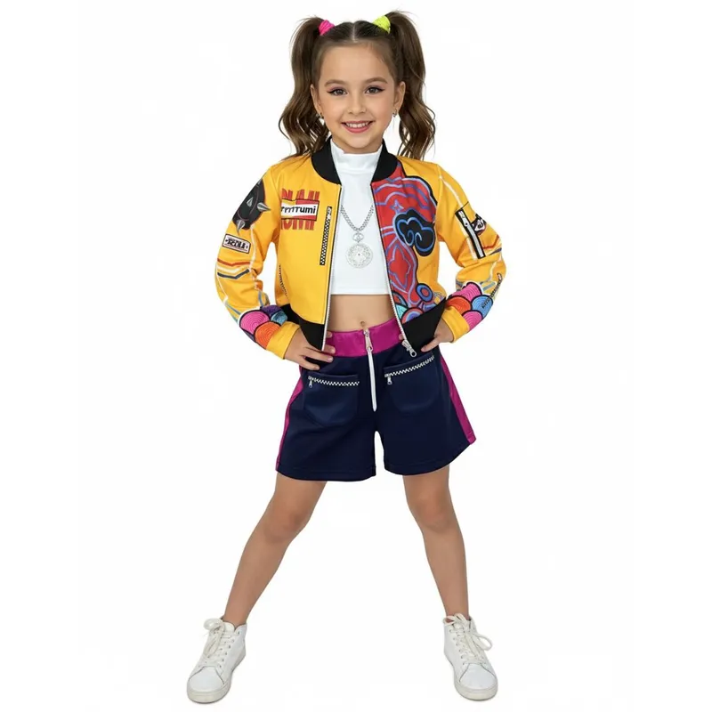 1AMIGO - Disfraz KPOP Para Niñas - Rumi Calidad Premium Talla 8