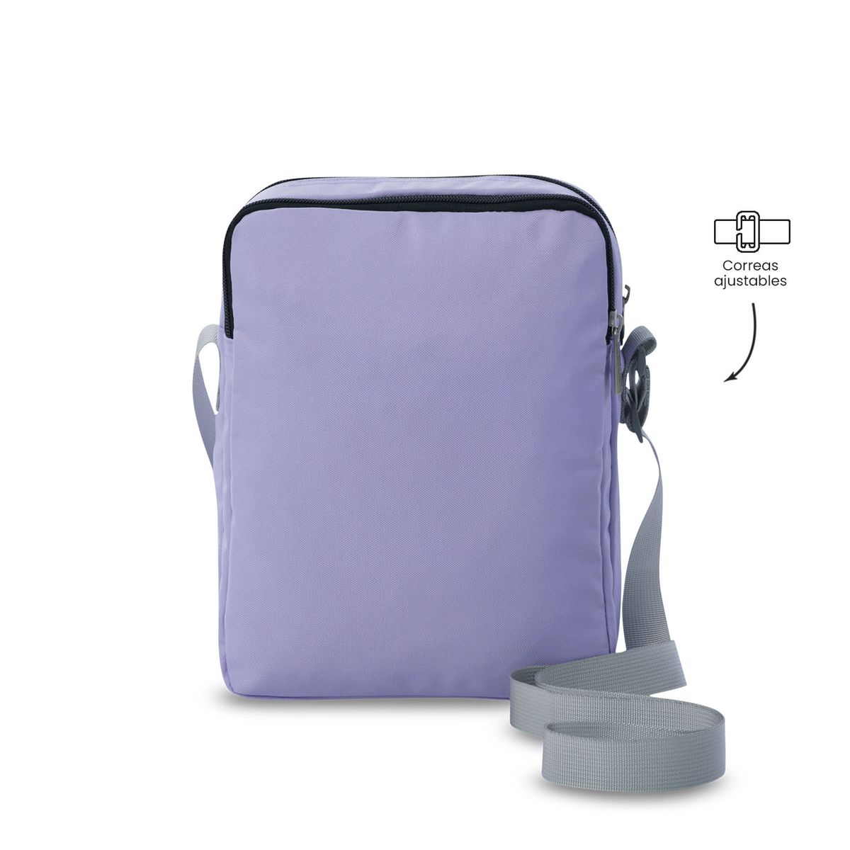 TOTTO - Bolso Cruzado Urbana Retro Morado Totto