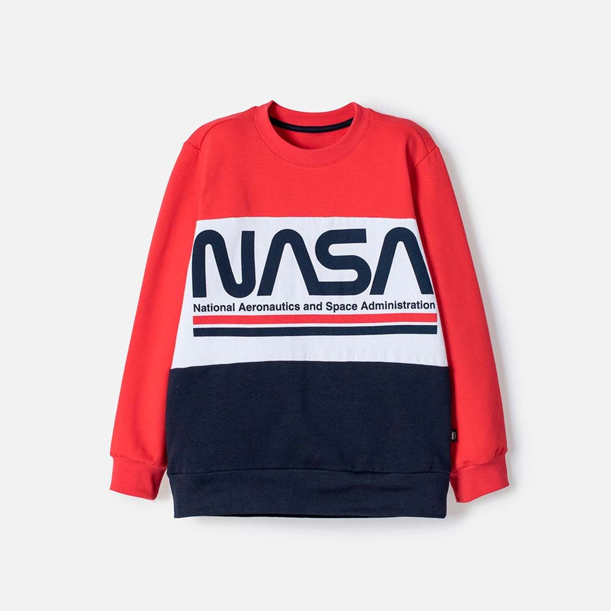 NASA - Buzo de la Nasa cerrado multicolor para niño