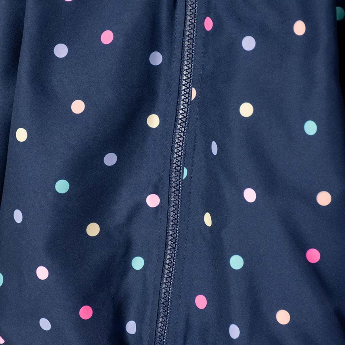 LITTLEMIC - Chaqueta de Littlemic con capucha multicolor para niña 2T a 5T