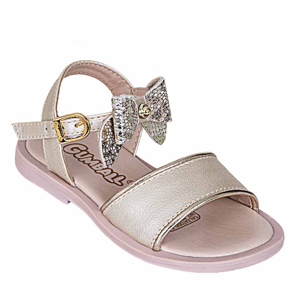 GUMBALL - Sandalia de niña Gumball Dorado sandbero