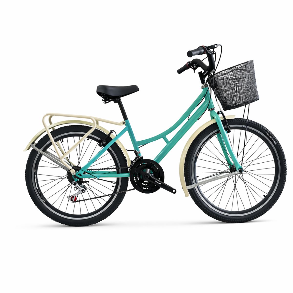 SFORZO - Bicicleta Playera Rin 24 18 Cambios