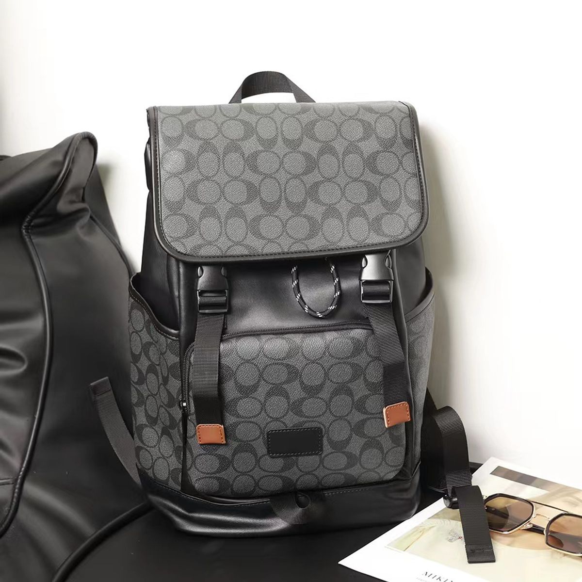 BOLSOS Y ACCESORIOS MB - Bolso de Cuero Auténtico Vintage 4.0