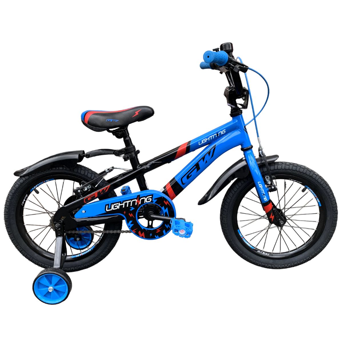 GW - Bicicleta Gw Lighting Niños 16 2025 / 1 Velocidad Azul