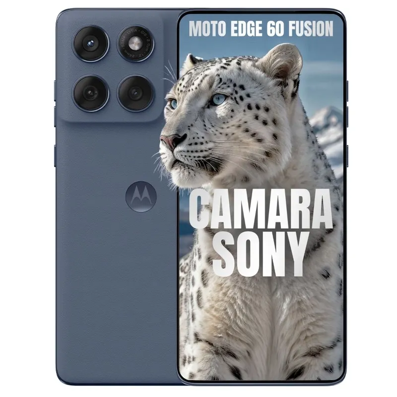 MOTOROLA - Celular MOTOROLA Edge 60 Fusion 5G 256GB/8GB - Azul