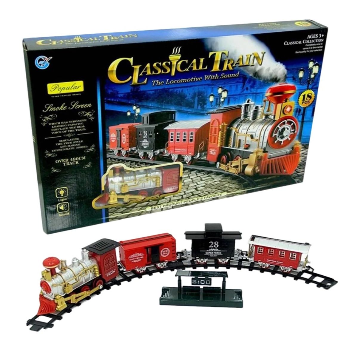 DISTRIONLINE - PISTA TREN HUMO GRANDE GD