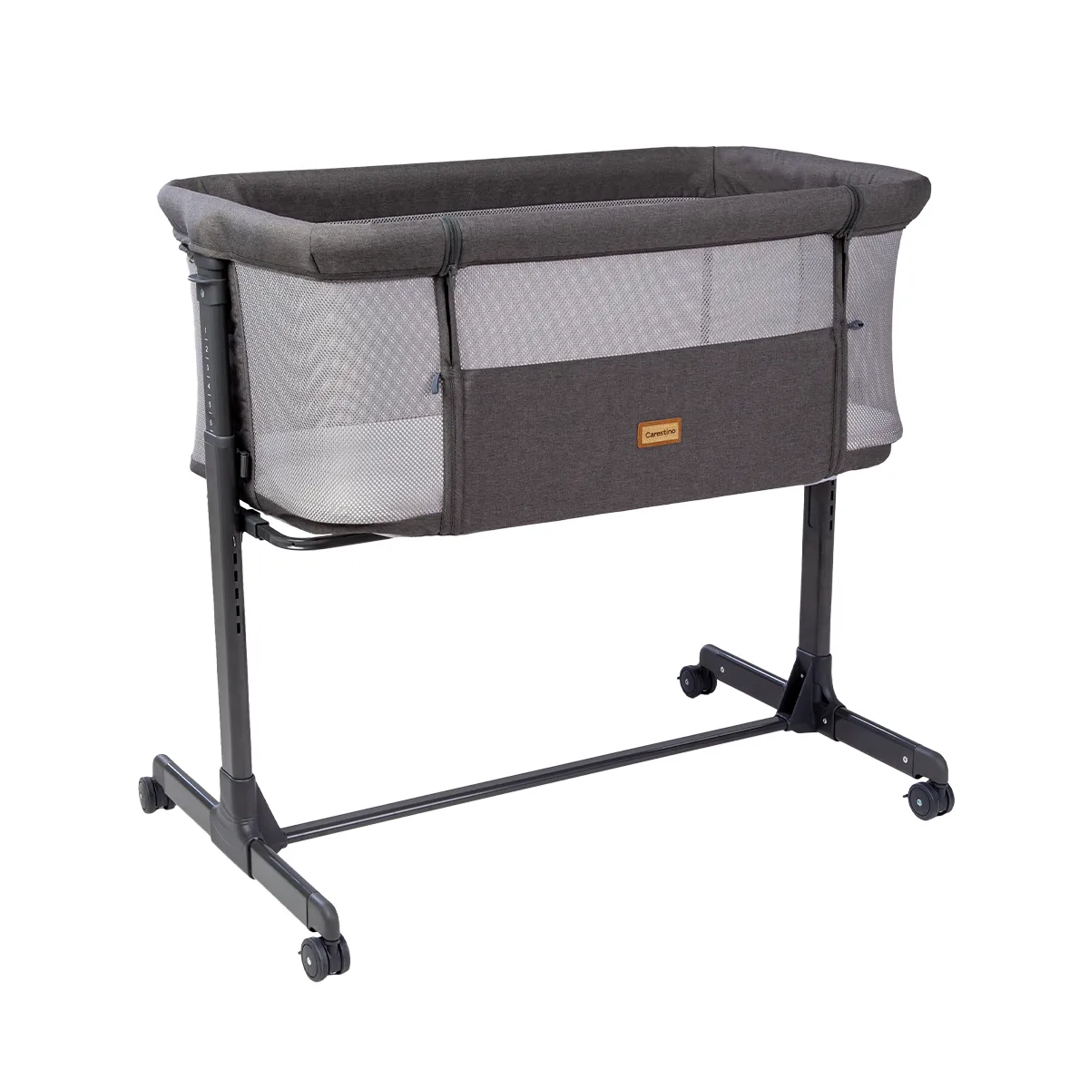 CARESTINO - Cuna Colecho Modena Gris Topo