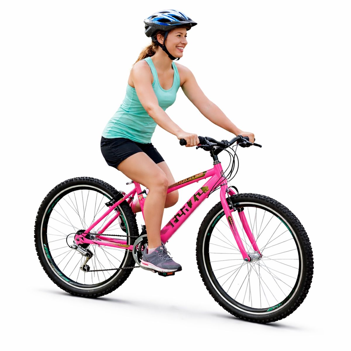 SFORZO - Bicicleta Dama Rin 26 Doble Pared 18 Cambios