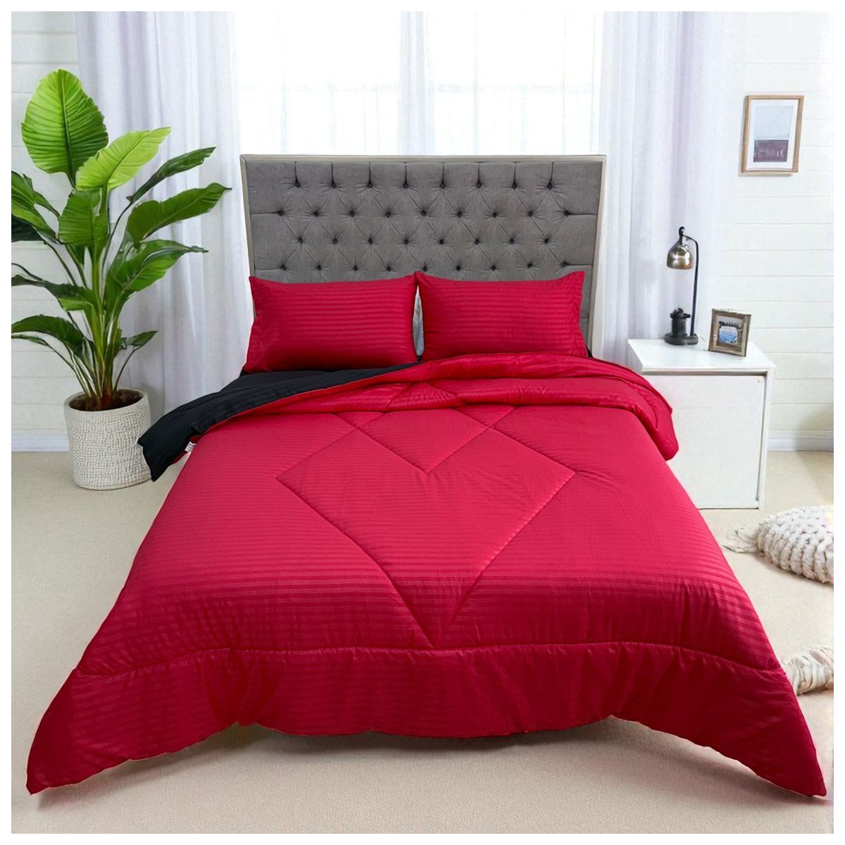 HOGARETO - Edredón Doble Faz Cama Doble 140x190cm