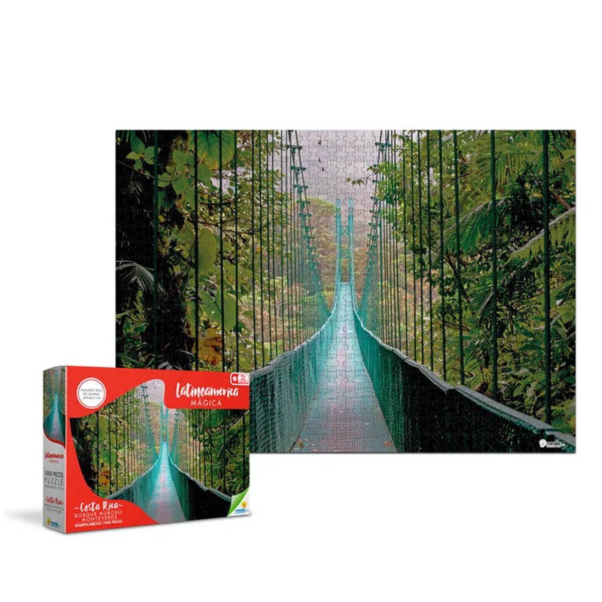 RONDA - Rompecabezas Póster Juego de Mesa Latinoamérica x 1000 Pzs