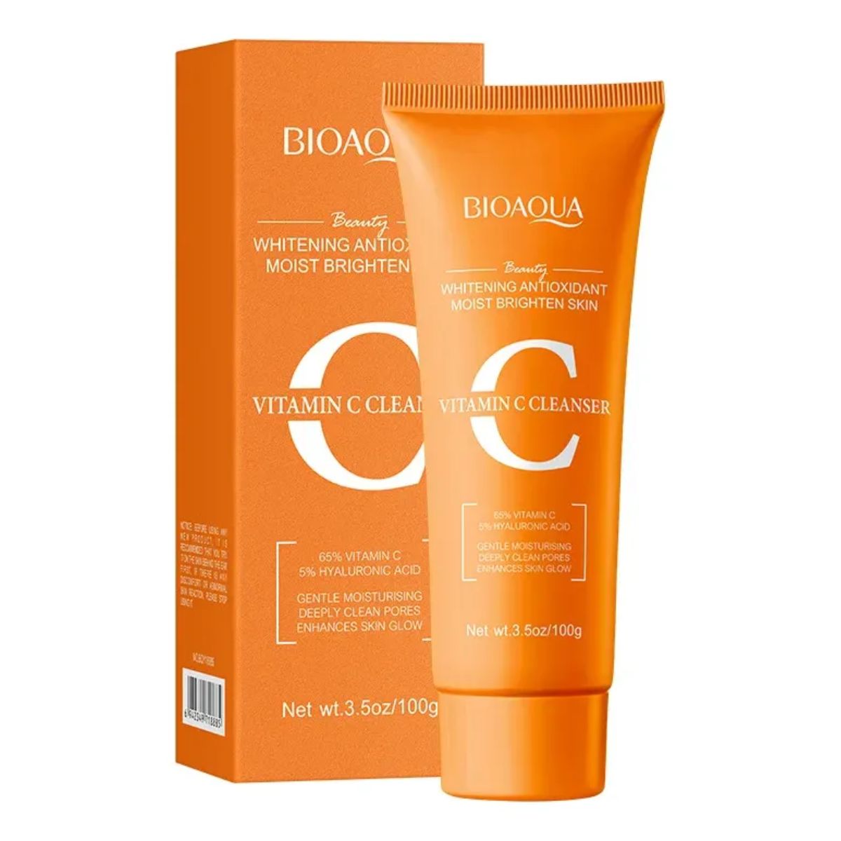 BIOAOUA - Jabon Facial Vitamina C Bioaqua  Aplicación Día/noche Tipo De Piel