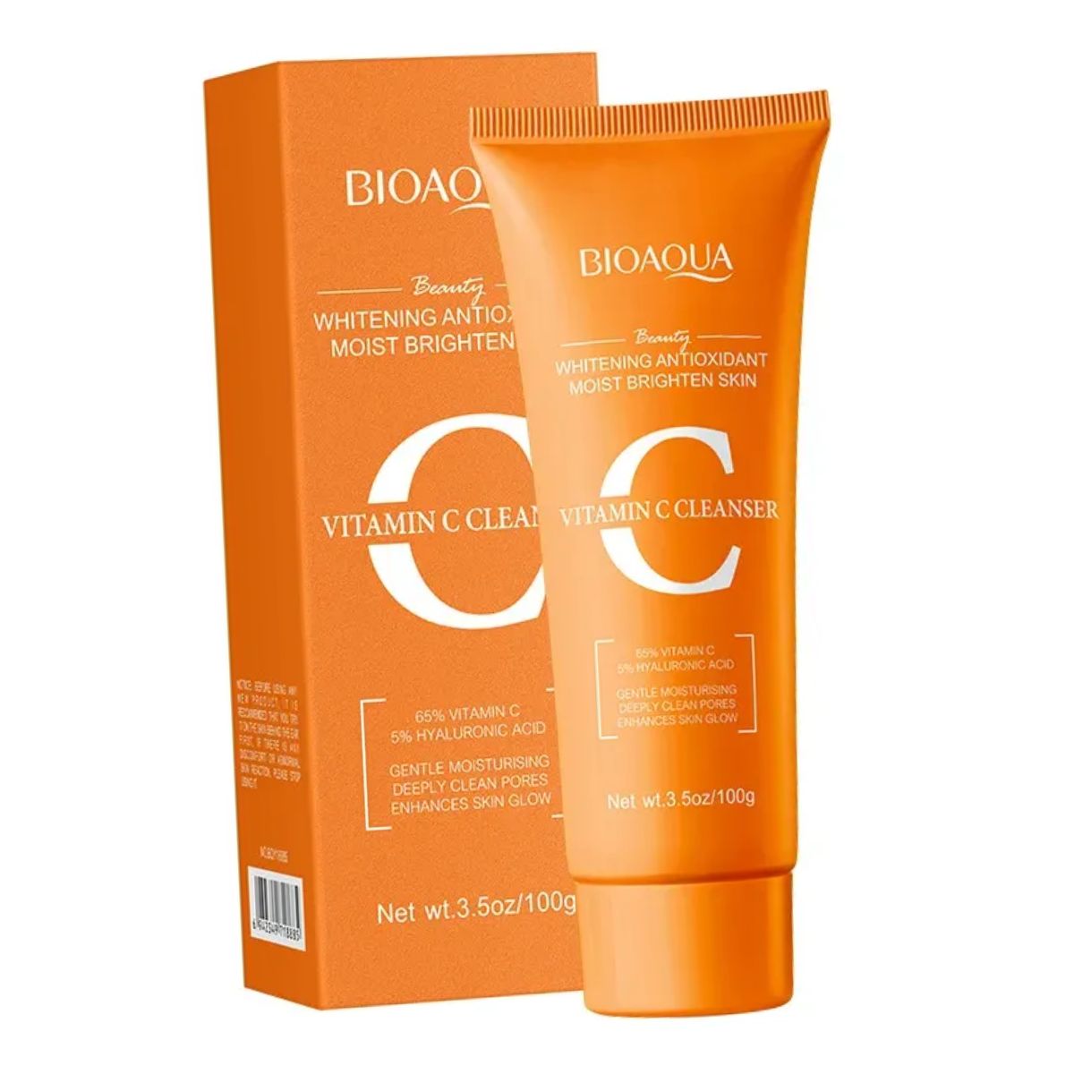 BIOAOUA - Jabon Facial Vitamina C Bioaqua  Aplicación Día/noche Tipo De Piel