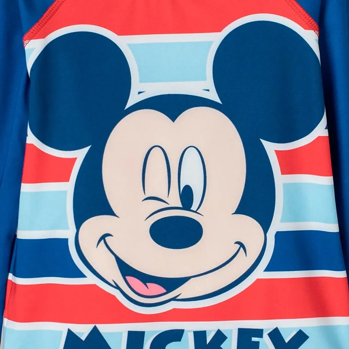 DISNEY - Conjunto de baño de Mickey Mouse de camiseta manga larga para niño
