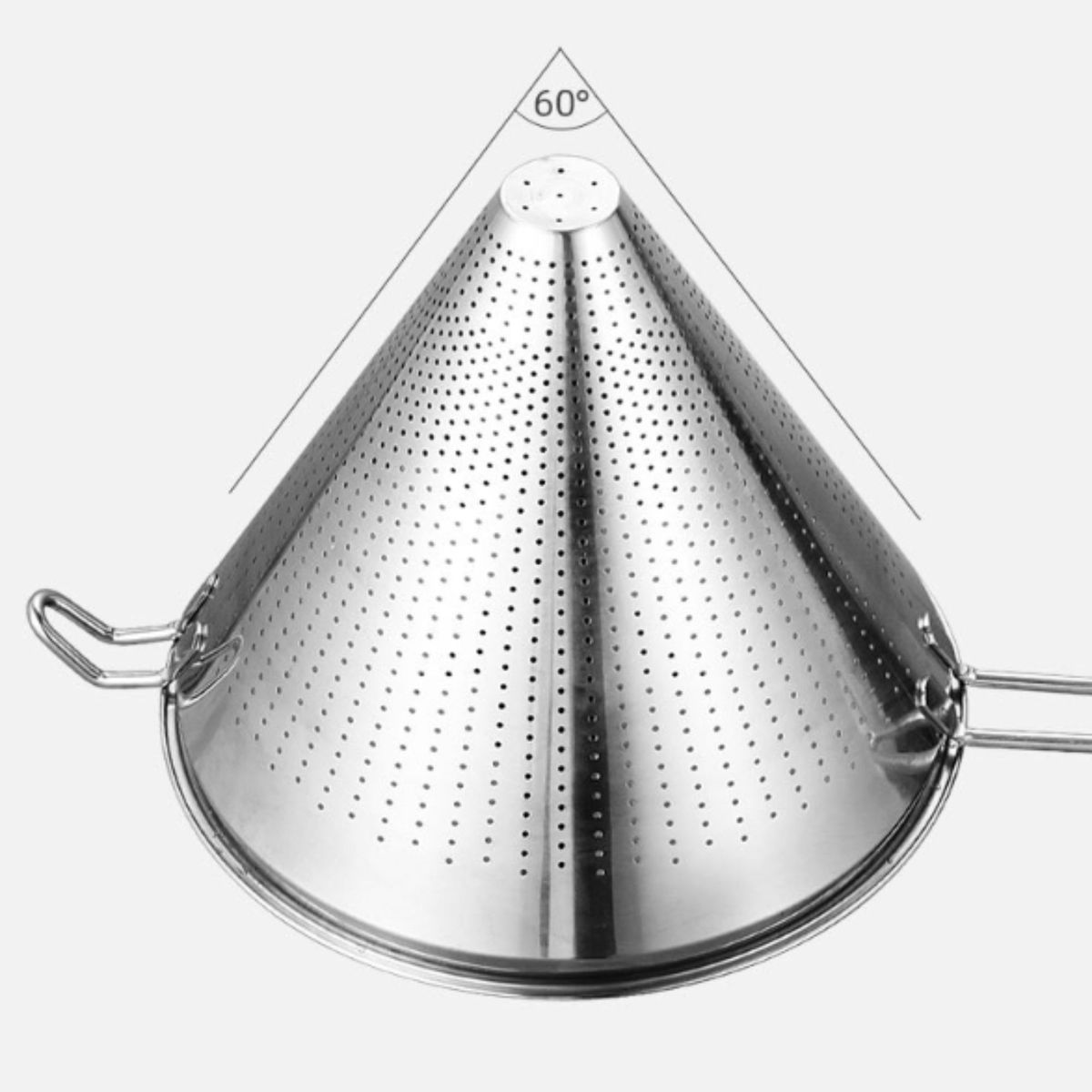 TRIPLE CLEAN - Colador embudo tipo chino