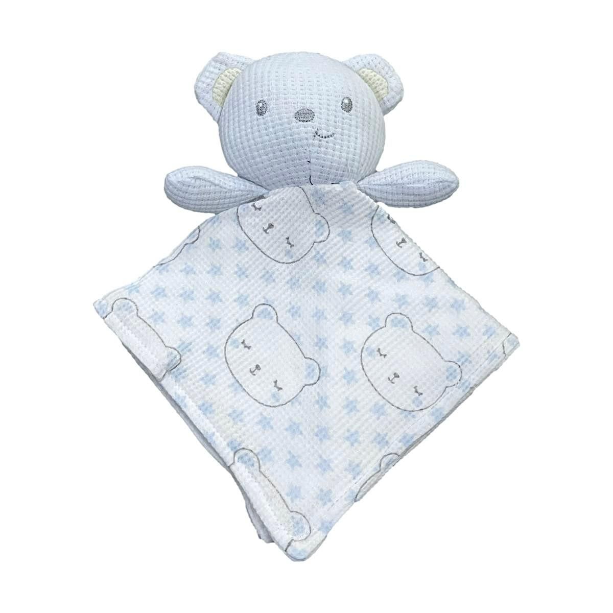 MUNDO BEBE - Cobertor Cobija Bebe Antialérgica Con Peluche De Apego