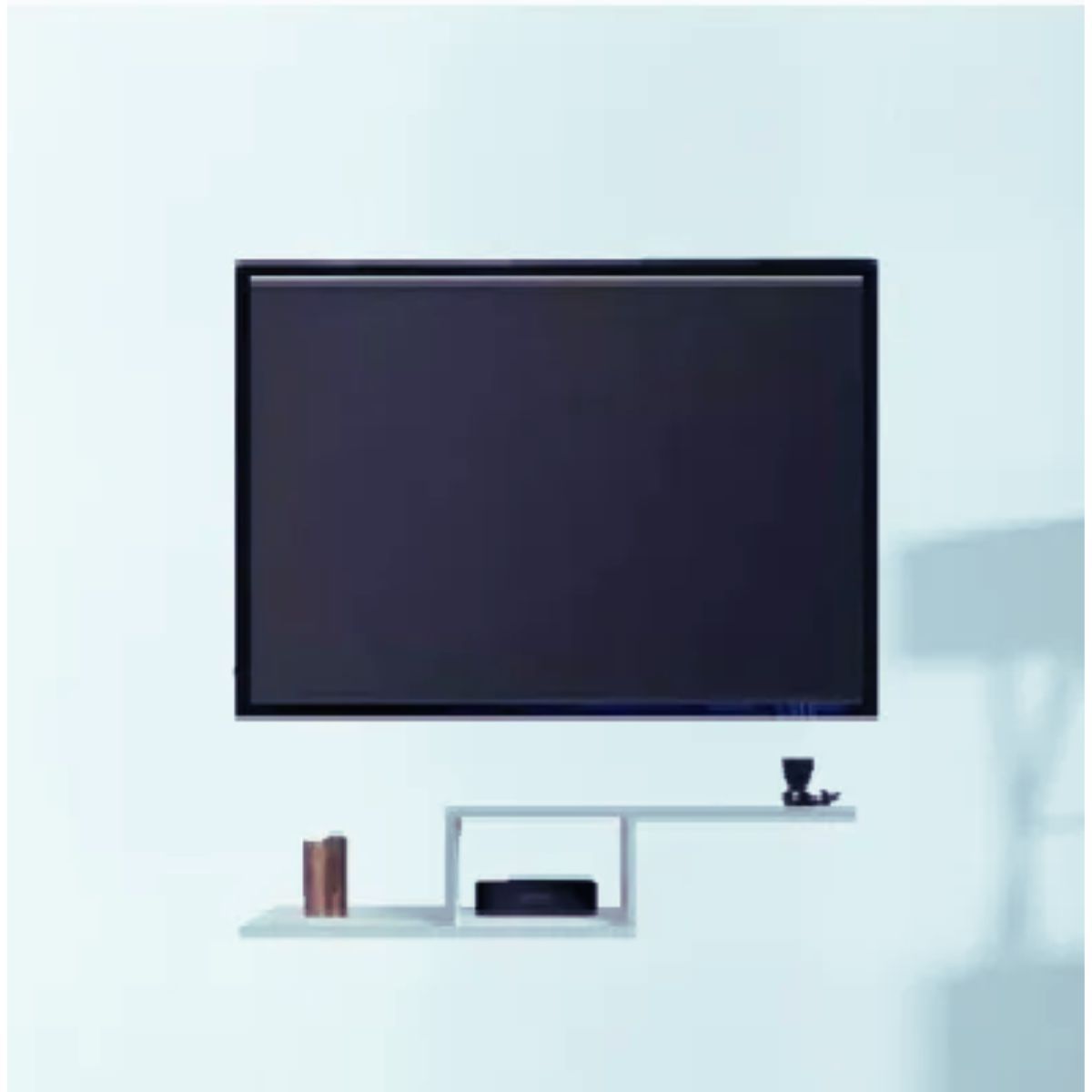 GENERICO - Repisa Flotante Para Tv Mueble De Televisión 15 Cm Fondo