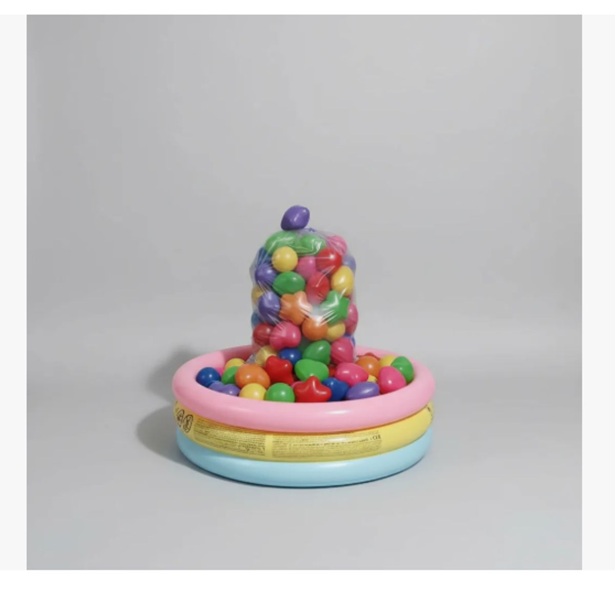 INTEX - Piscina Inflable Intex 86cm X 25cm + 100 Pelotas