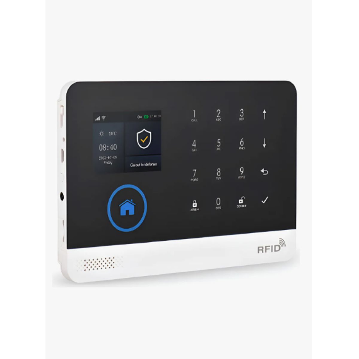 GENERICO - Kit Alarma Para Casa Inalámbrica Wifi 4g - Ultima Version Blanco