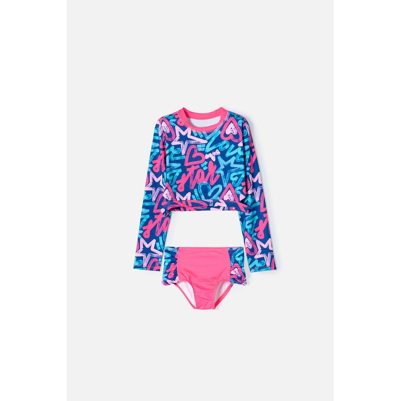 MIC - Conjunto de Baño de Mic multicolor para niña