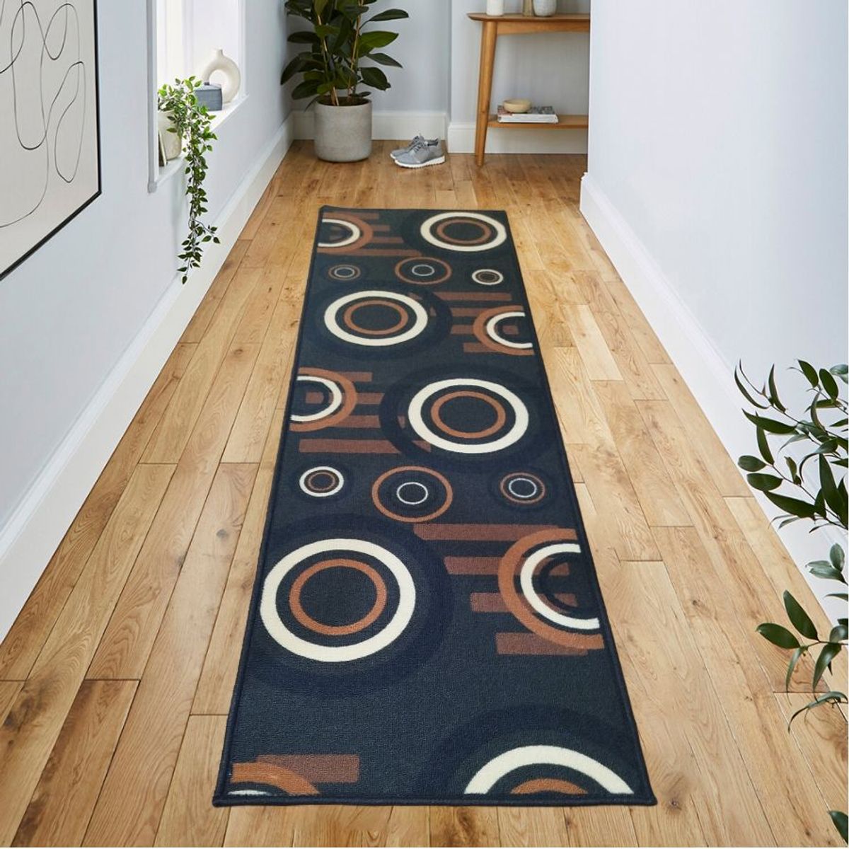 MITAPETE COM - Tapete Alfombra Camino Antideslizante 50 X 210cms Cafe