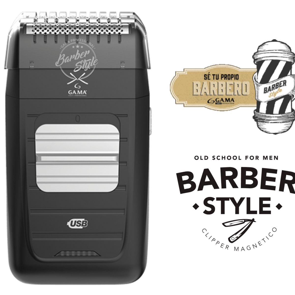 GAMA - Afeitadora GAMA Shaver Barber Style