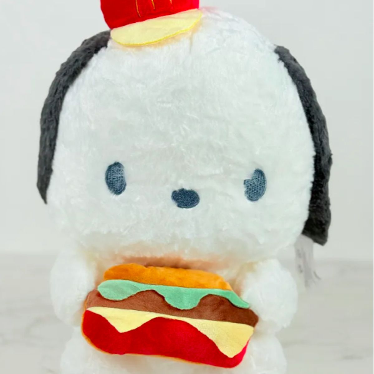GENERICO - juguete peluche de pochaco hamburguesa 30 cm