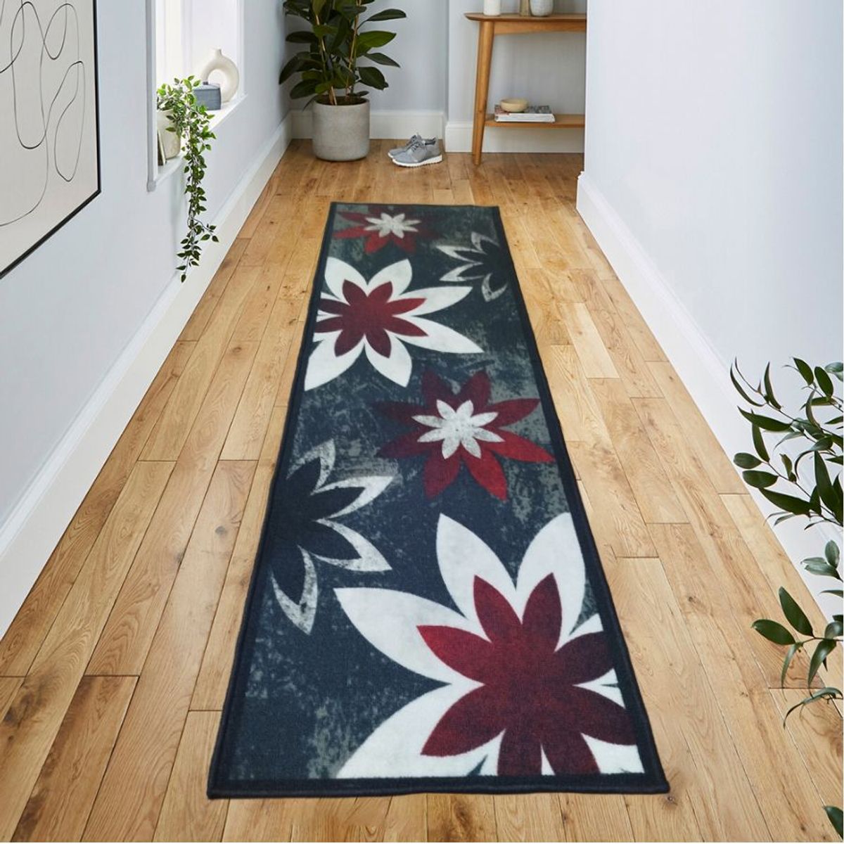MITAPETE COM - Tapete Alfombra Camino Antideslizante 50 X 210cms Negro