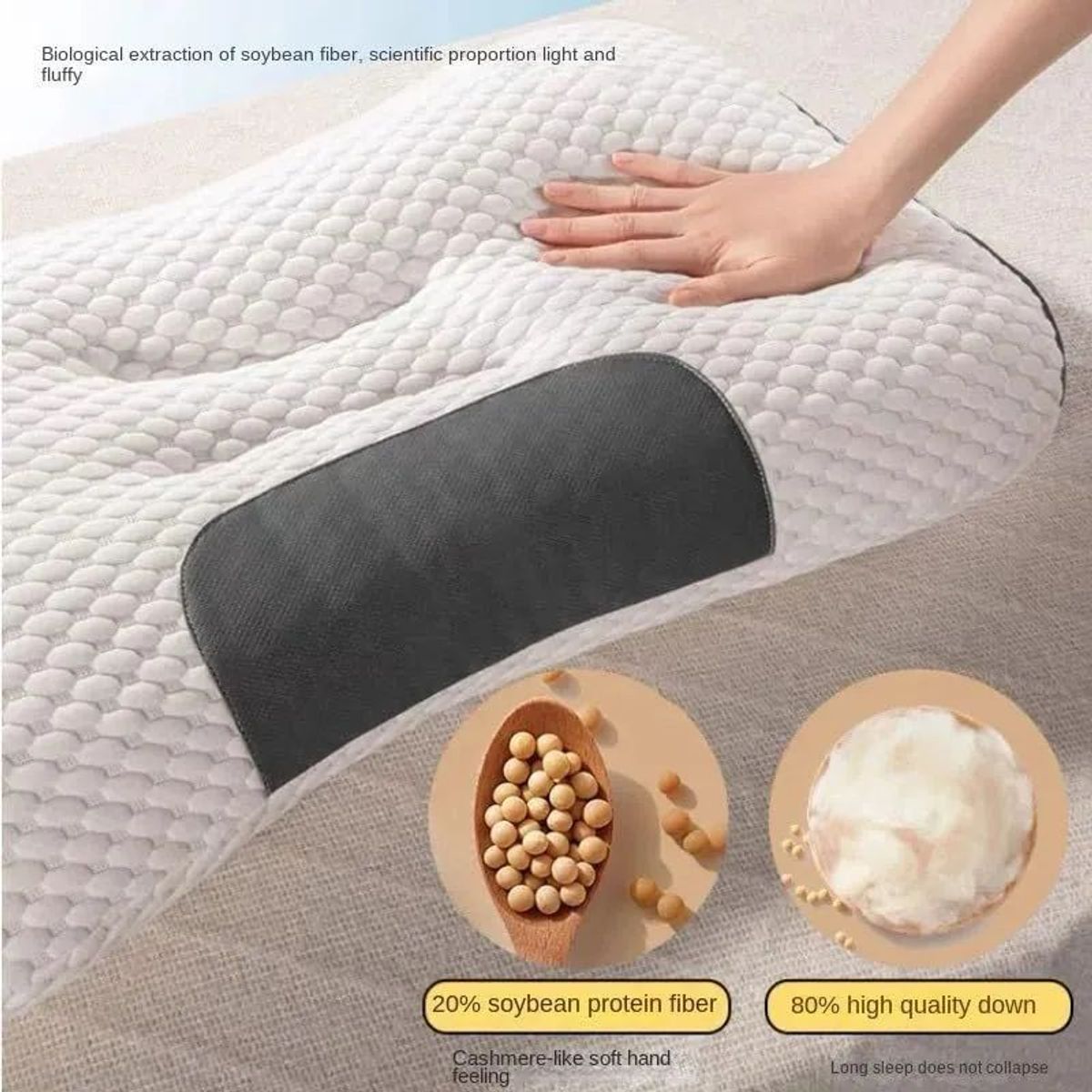 OEM - Almohada Cómoda Ergonomica Cervical Ortopédica