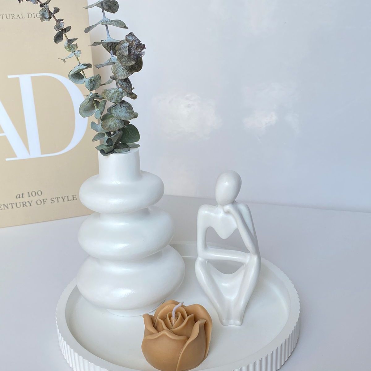 GENERAL - set decorativo centro de mesa adorno moderno