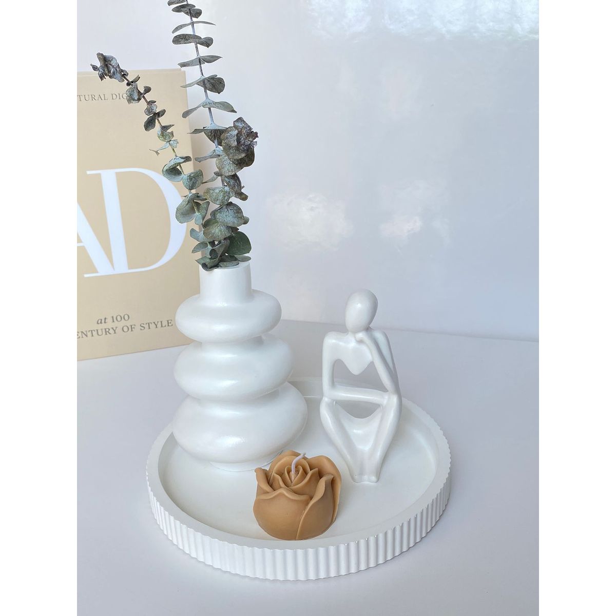 GENERAL - set decorativo centro de mesa adorno moderno