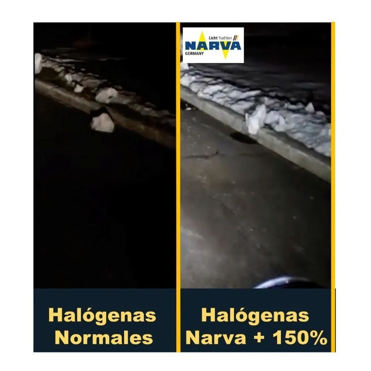 NARVA - Kit Luces H3 Color Xenon Narva 100% Originales Paquete X 2