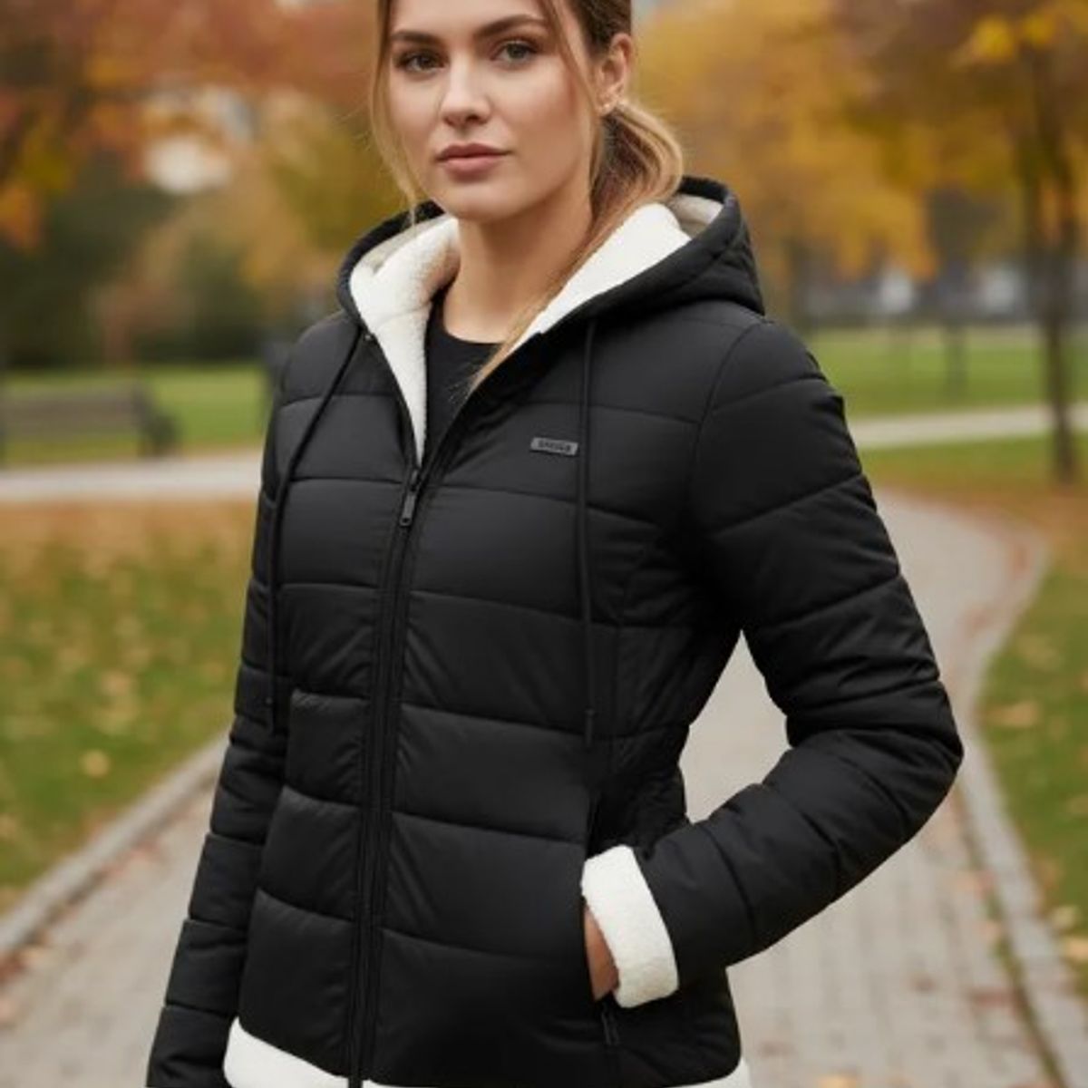 MODA EN CIRCUITO - Chaqueta impermeable Ovejera  con Capota